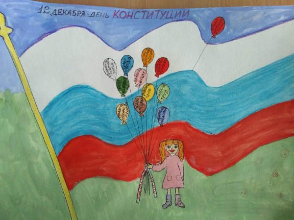 Конституция глазами детей рисунок на конкурс