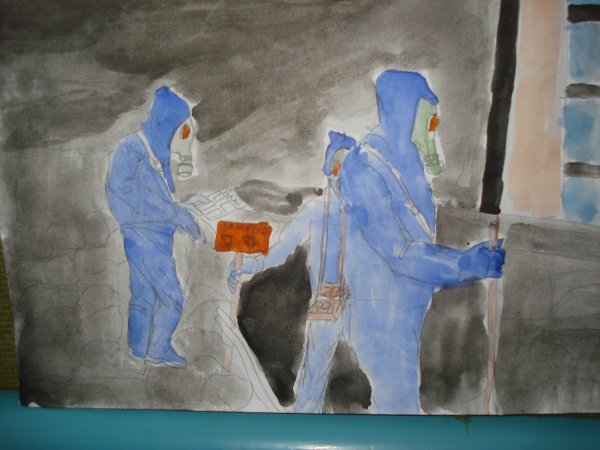 Конкурс рисунков на тему Гражданская оборона