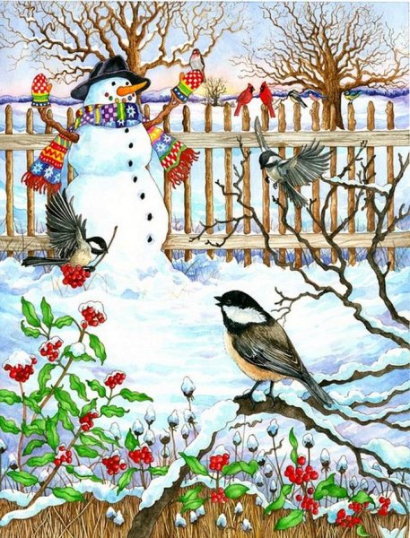 Зимние сюжеты