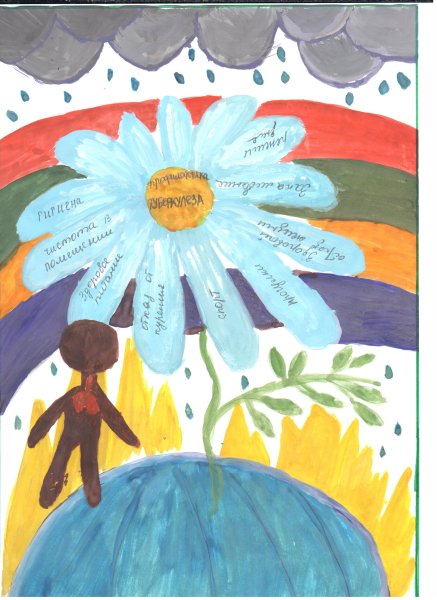 Рисунки ко Дню борьбы с туберкулезом в саду