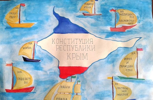 День Конституции Крыма рисунки