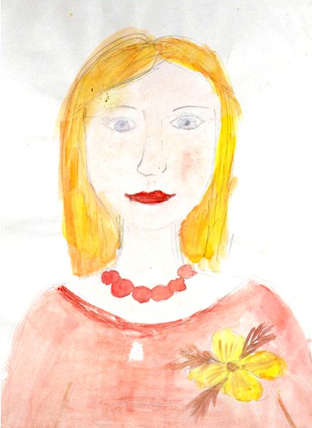 Детские рисунки мамы