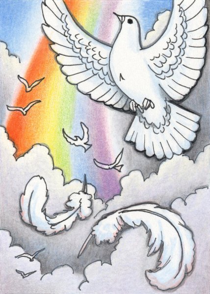 День мира рисунки