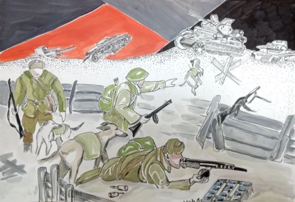 Рисунок моя Росгвардия