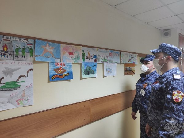 Росгвардия глазами детей рисунки