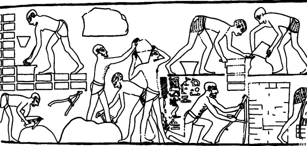 Каменотесы древнего Египта