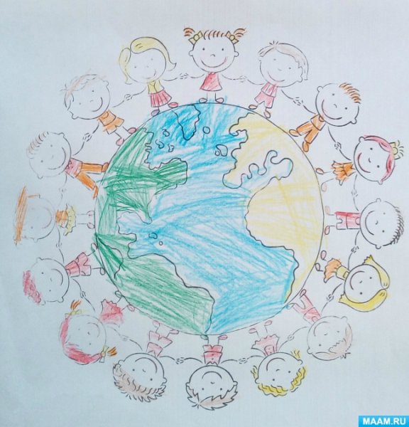 22 Апреля день земли рисунки