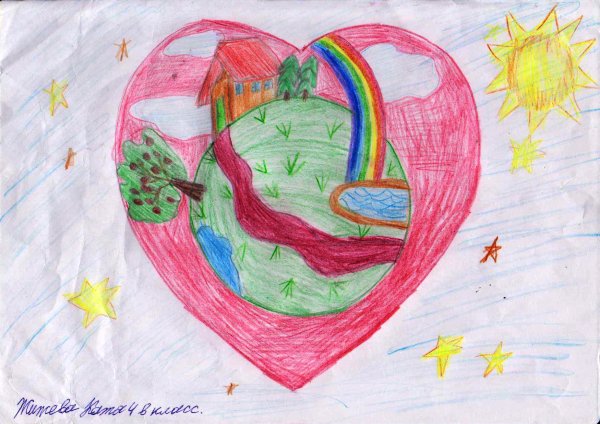 Рисование день земли