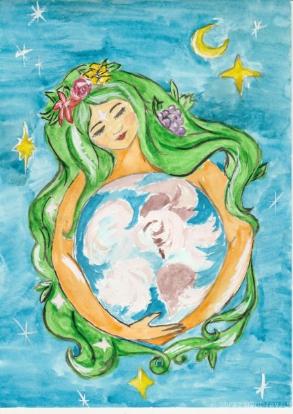 Рисование на тему день земли