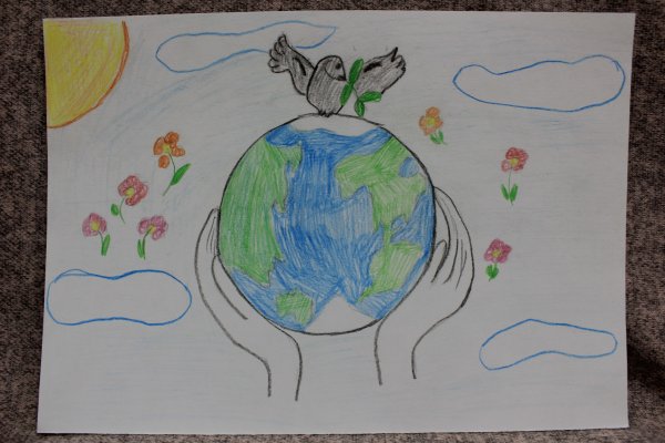 Конкурс рисунков день земли