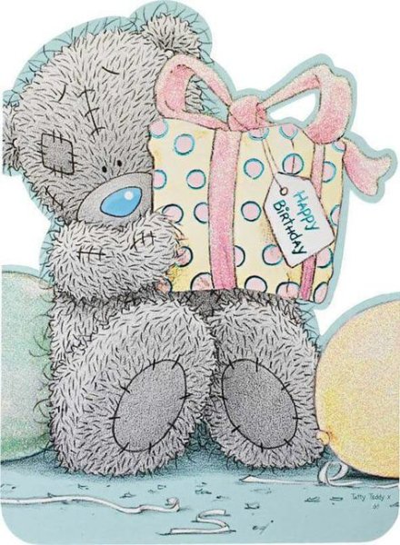 Мишка Тедди с днем рождения