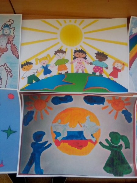 Рисунок ко днюродного единства