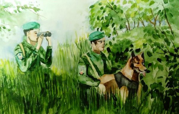 Пограничник для детей