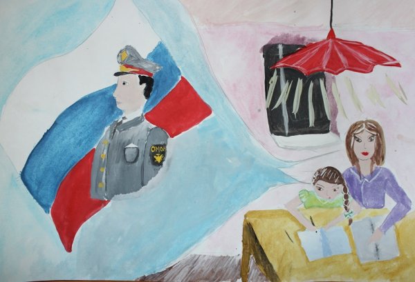Росгвардия глазами детей