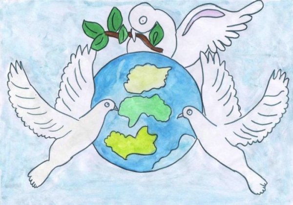 Рисунок миру мир