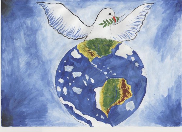Символ мира на земле