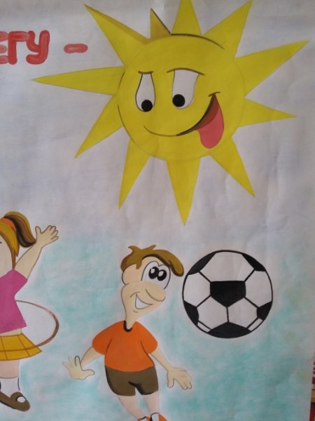 Плакат на тему день здоровья