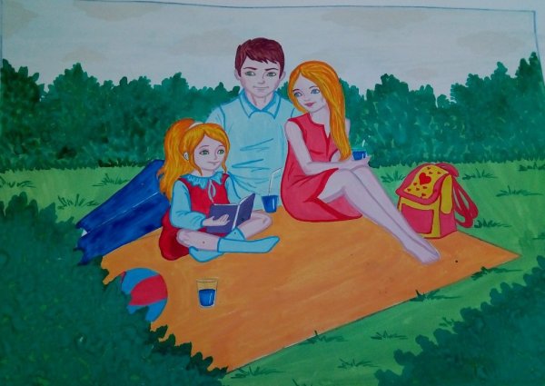 Что нарисовать на день семьи