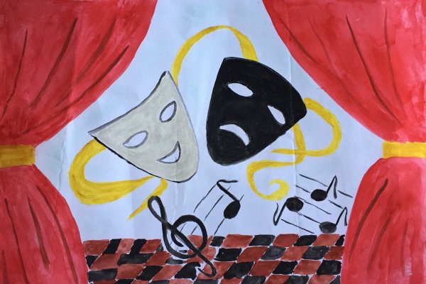 Рисование театр