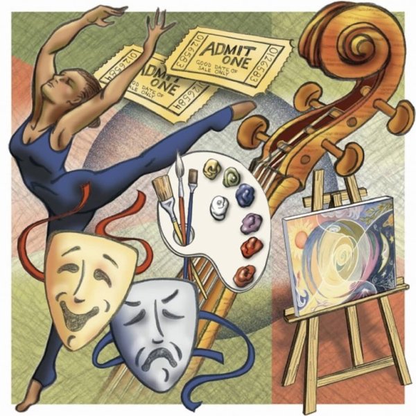 Виды искусства коллаж