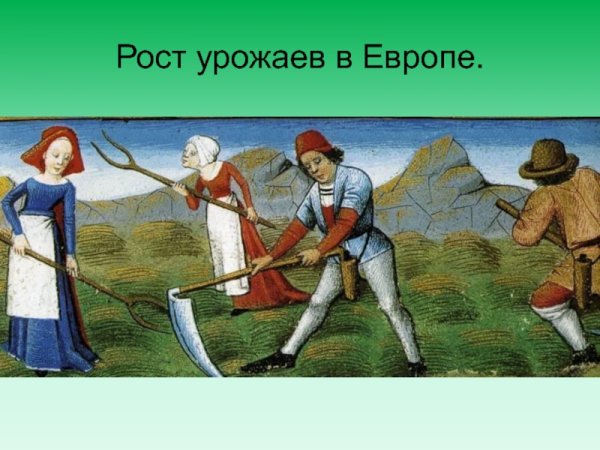 Средневековая деревня средневековые крестьяне