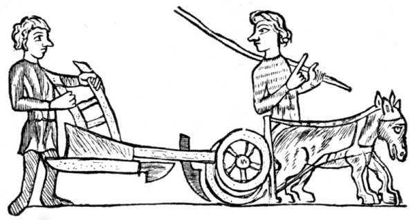 Пахарь средневековье