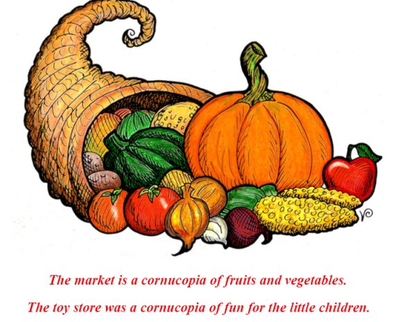 Рог изобилия день Благодарения