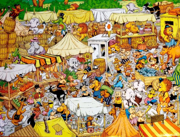 Пазлы на тему ярмарка