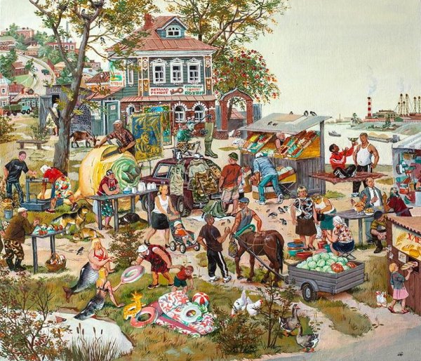 Художник Дина Ельцева картины