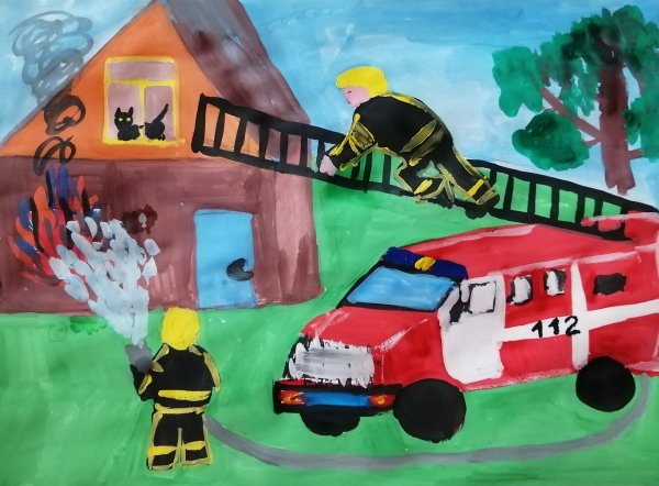 МЧС рисунки на конкурс