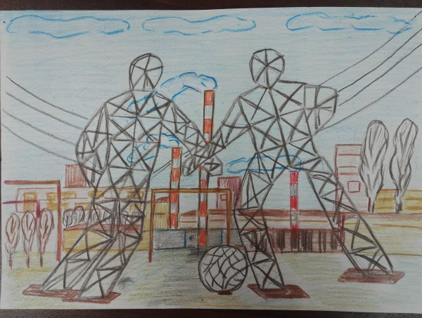 Энергетик рисунок