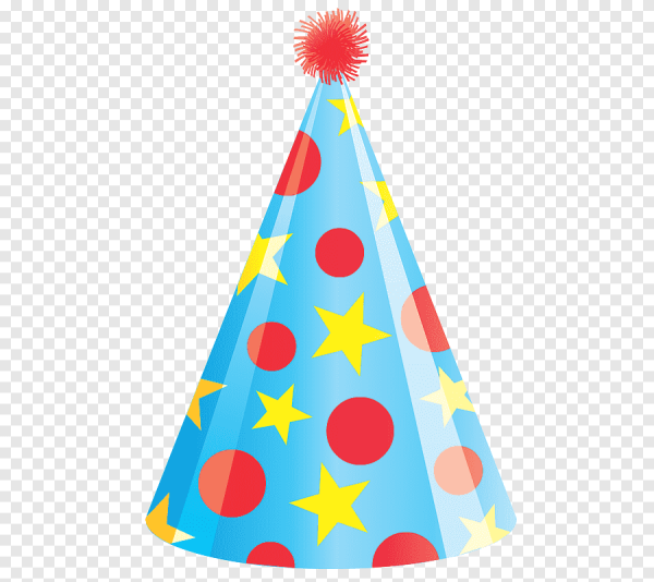 Праздничный колпак мультяшный