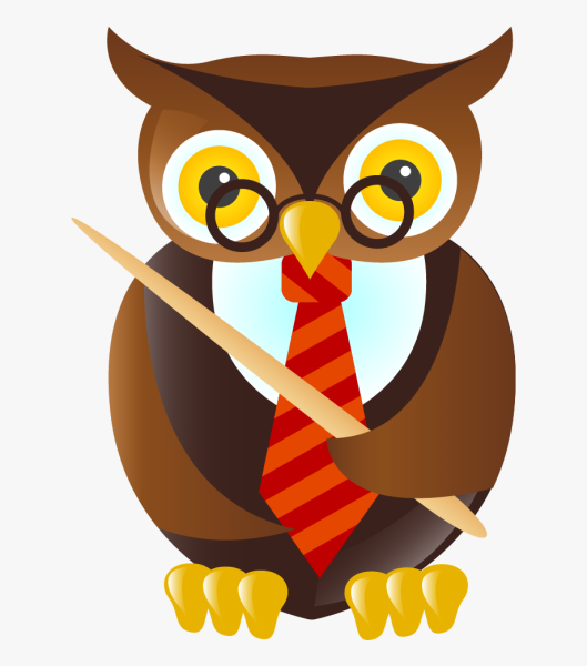 Умная Сова в очках