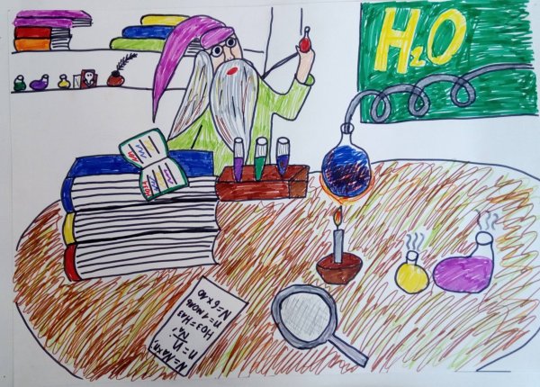 Мир науки глазами дите