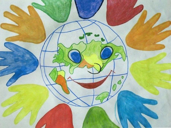 Рисунок миру мир