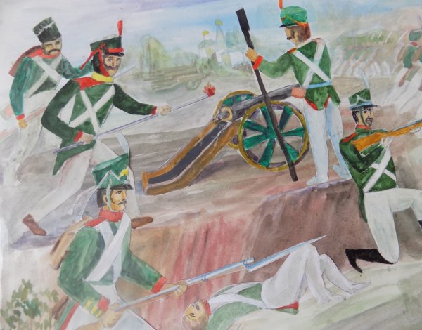 Защитники Отечества в изобразительном искусстве