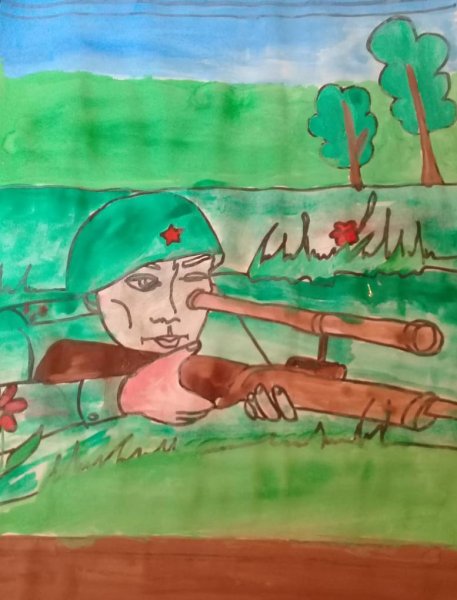 Мужество рисунки детей