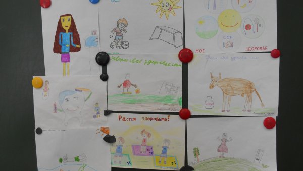 Плакат здоровый образ жизни