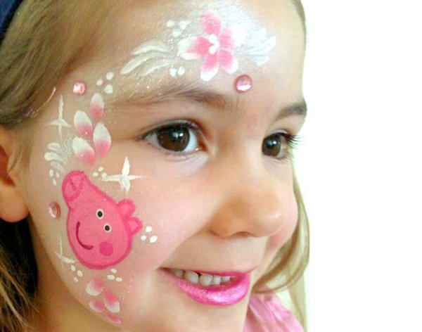 Аквагрим Свинка