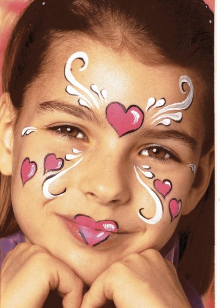 Аквагрим для детей Фламинго