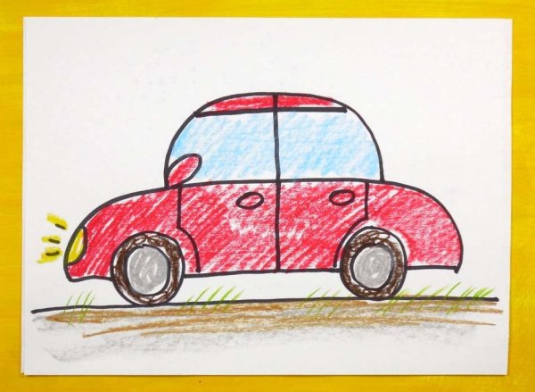 Рисование машинки 1 класс