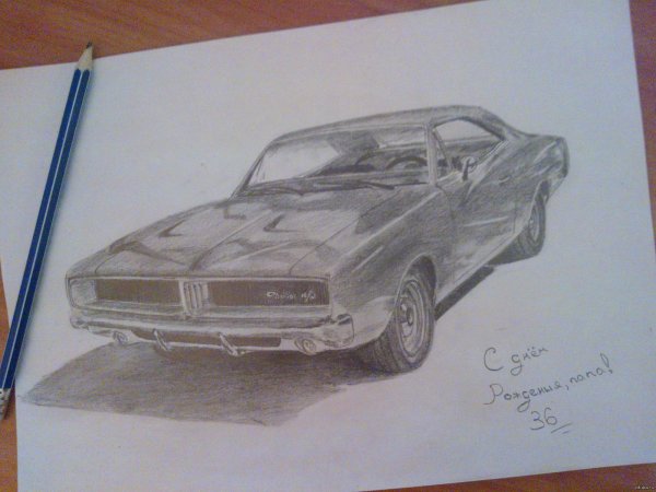 Нарисовать .Папи..на.дерождения