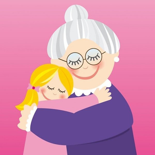 Бабушка рисунок