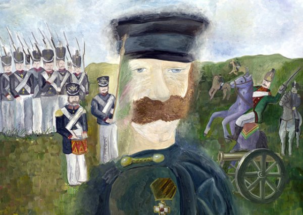 Иллюстрация к Бородино