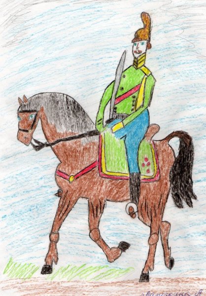 Рисунок к Бородину