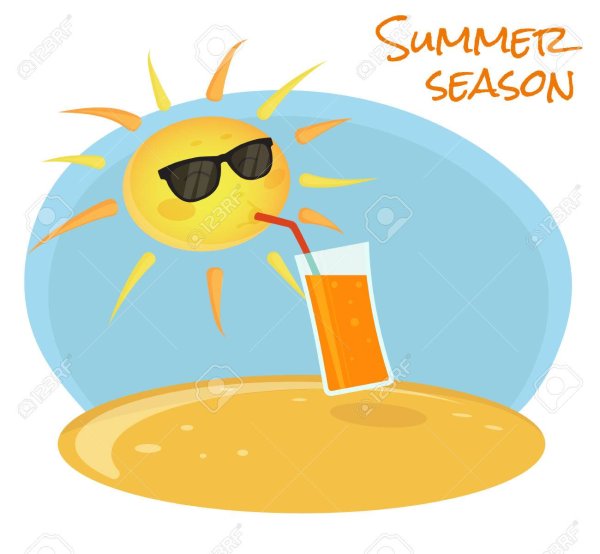 Очень жарко солнце