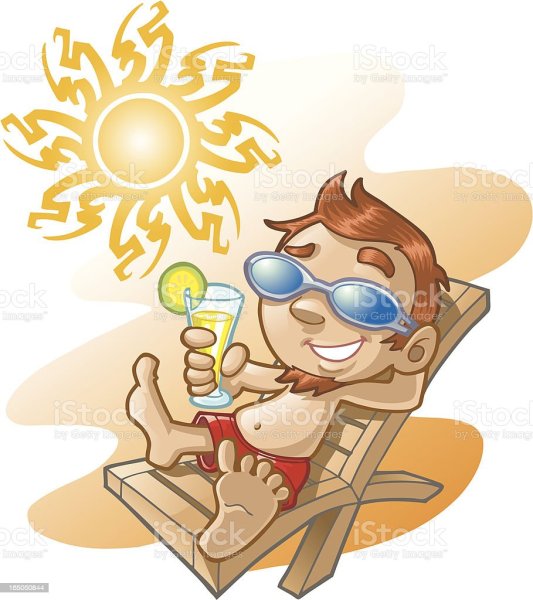 Жарко рисунок