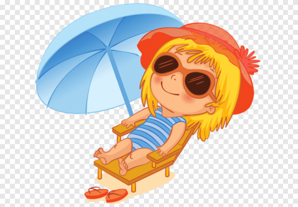 Дети летом мультяшные