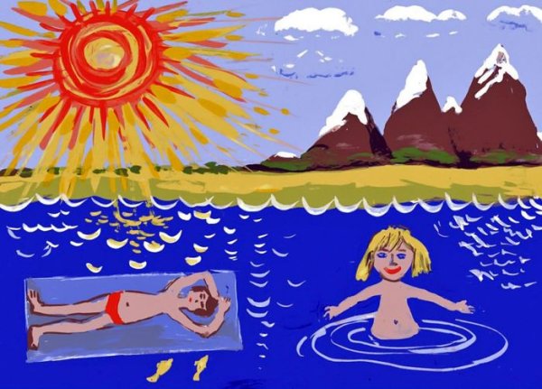 Рисунок лето