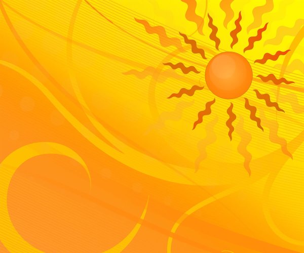 Жаркое лето фон